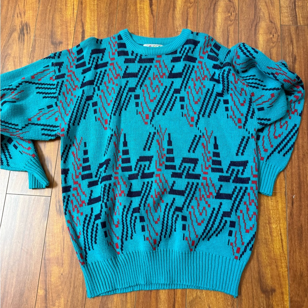Vintage geometric sweatshirt